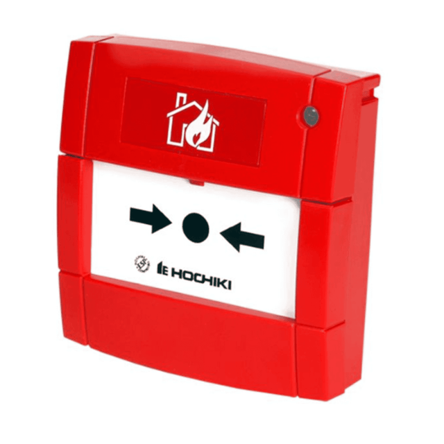 Hochiki HCP-ESCI Addressable Call Point with Short Circuit Isolator (SCI) - Red