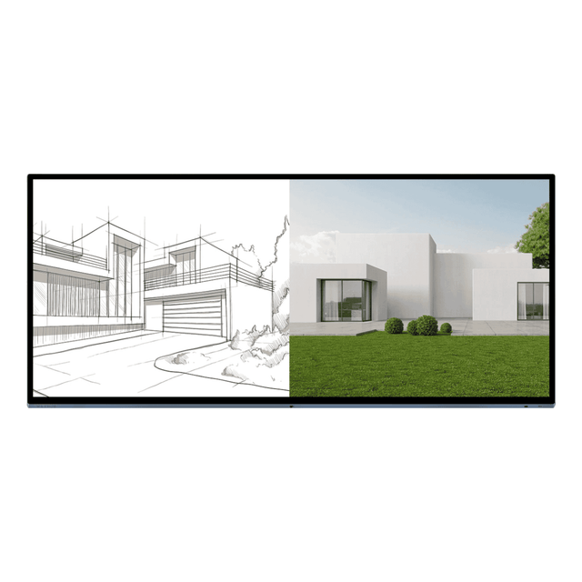 MAXHUB UW105NA 105” Ultra-Wide Commercial Display - 5K Resolution, IPS Panel