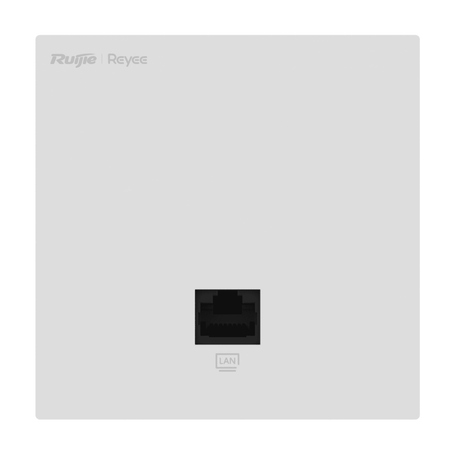 Ruijie RG-RAP1261 Wi-Fi 6 Dual-Band Gigabit In-Wall AP - Compact & Efficient