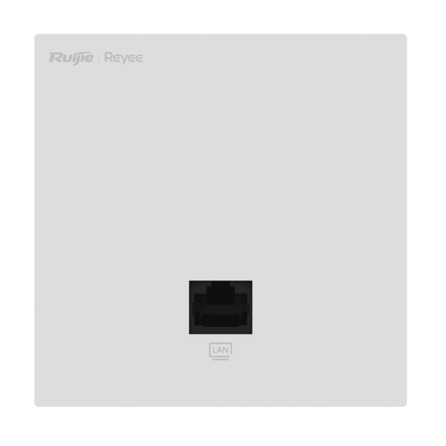 Ruijie RG-RAP1261 Wi-Fi 6 Dual-Band Gigabit In-Wall AP - Compact & Efficient