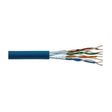 SFX Cat6a F/FTP Cable - 305m, Blue, Low Smoke Zero Halogen (LSZH), Shielded for 10Gbps