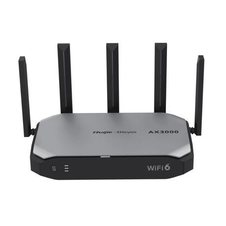 Ruijie RG-EG105GW-X AX3000 Dual-Band Wi-Fi 6 Router - Gigabit Ports, High-Speed, Cloud Management