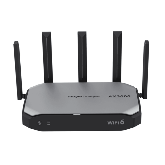 Ruijie RG-EG105GW-X AX3000 Dual-Band Wi-Fi 6 Router - Gigabit Ports, High-Speed, Cloud Management