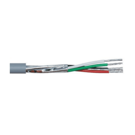 SFX OSC4-18 4 Core 18AWG Cable - 100m, Grey, Overall Foil Screen, 600V LSZH