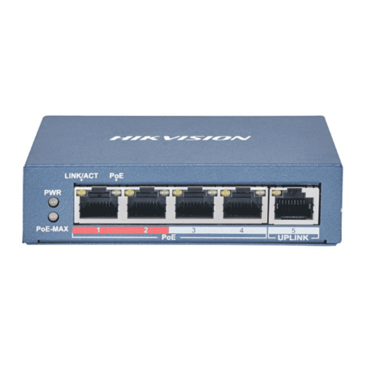 Hikvision DS-3E0105P-E(B) 5-Port Fast Ethernet PoE Switch CCTV Network Security