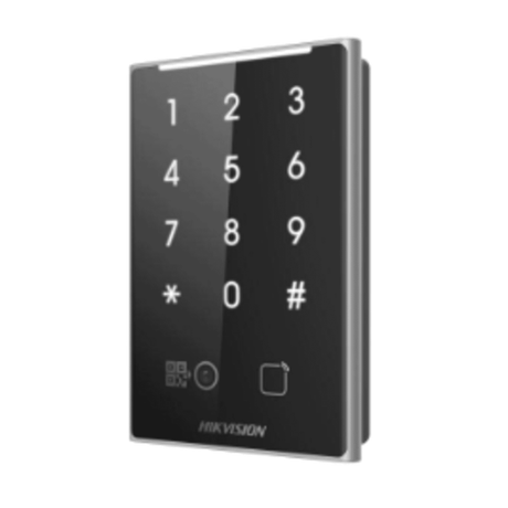 Hikvision DS-K1109DKB-QR Card Reader with Keypad & QR Code Access Control Security