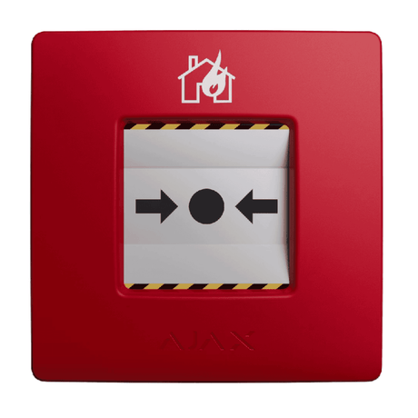 Ajax Manual Call Point 60815.171.NC1, Red, Emergency Alarm