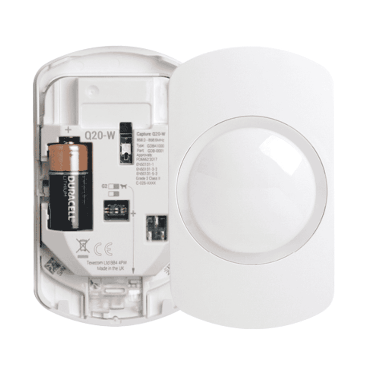 Texecom GDB-0001 Capture Q20-W Wireless Quad PIR Motion 20m Detector