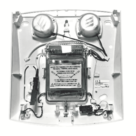 Texecom FCE-0042 Odyssey 5 External Bell Box Live Backplate Only