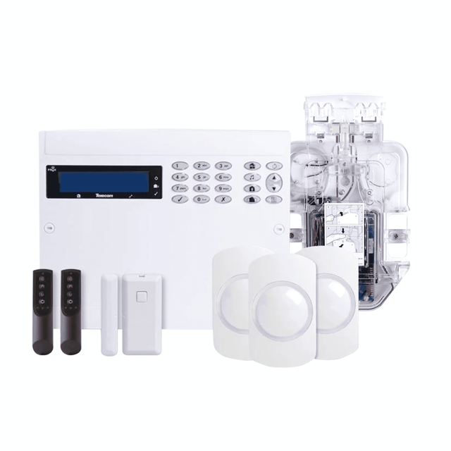 Texecom Kit-1004 Ricochet 64 Zone Wireless Alarm Kit with Sounder