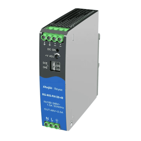 Ruijie RG-NIS-PA120-48 AC/DC DIN-Rail Power Supply 120 W