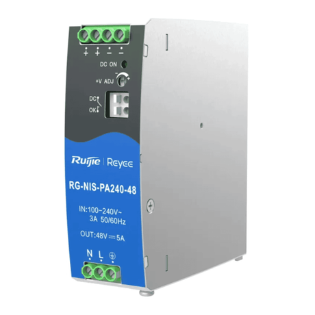 Ruijie RG-NIS-PA240-48 AC/DC DIN-Rail Power Supply 240 W