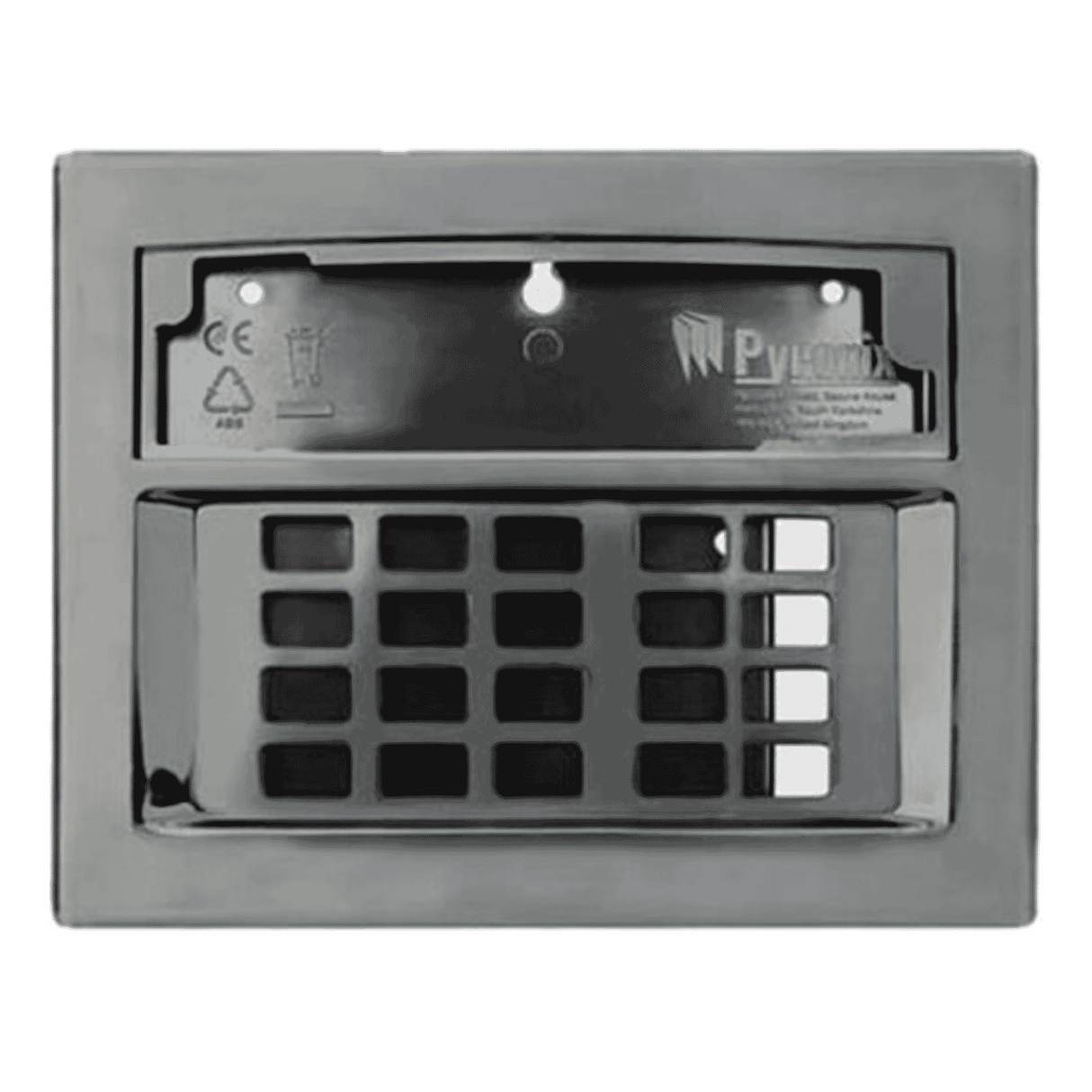 Pyronix LCD-CASING/BCHROME LCD Keypad Casing Brushed Chrome