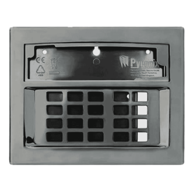 Pyronix LCD-CASING/BCHROME LCD Keypad Casing Brushed Chrome