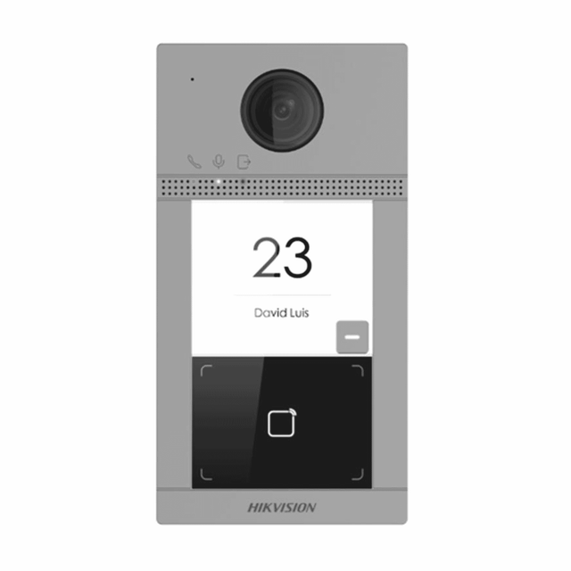 Hikvision DS-KV8113-WME1(C) Flush-Mount Wi-Fi Video Intercom Door Station