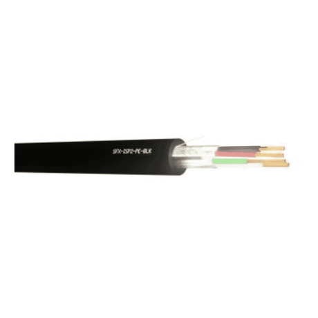 SFX Cables SFX/ISP2-PE-BLK-200 200M ISP2 2PR 22AWG INDIVIDUAL FOIL SCREEN 600V BLACK PE (8723) CPR:FCA
