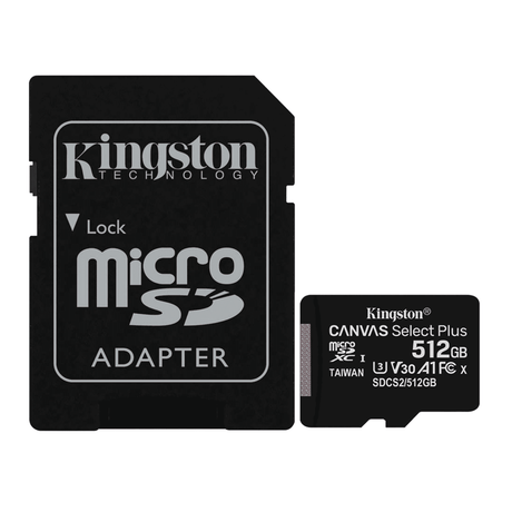 Class 10 512GB Micro SD Card, High-Speed Storage