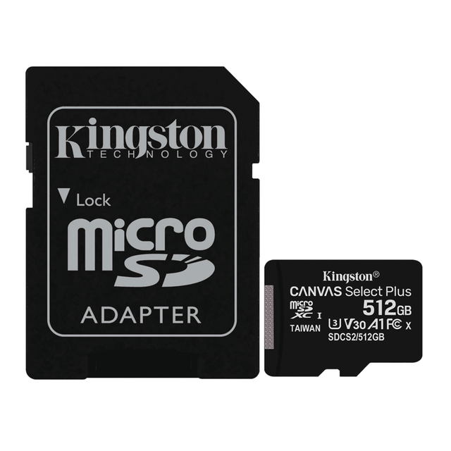 Class 10 512GB Micro SD Card, High-Speed Storage