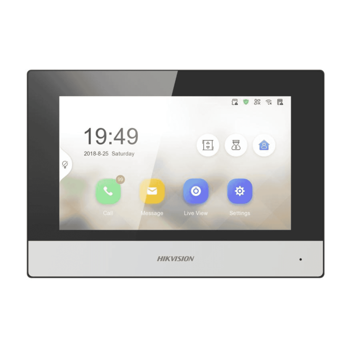 Hikvision DS-KH6320-TE1 7-Inch IP Video Intercom Touch Screen Monitor