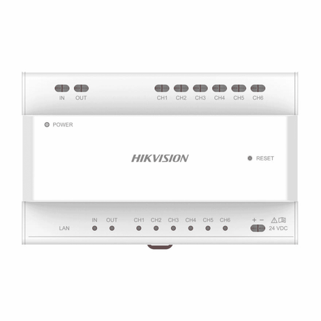 Hikvision DS-KAD706Y-S(O-STD) 2-Wire Intercom Master Distributor
