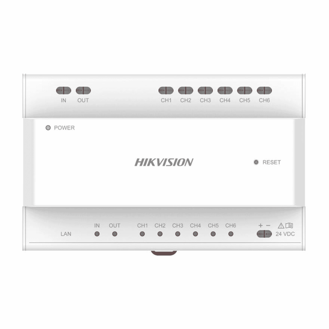 Hikvision DS-KAD706Y-S(O-STD) 2-Wire Intercom Master Distributor