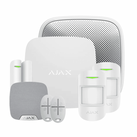 Ajax KIT2 S 90765.243.WH1, Hub2+2MPS+DPS+2SC+SS+HSS, White