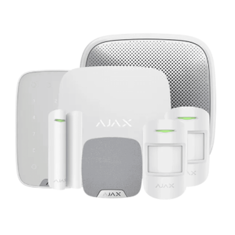 Ajax KIT5 S 90771.246.WH1, Hub2+2MPS+DPS+KPPS+SS+HSS, White