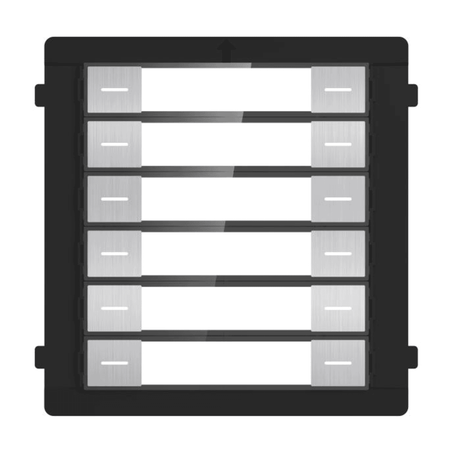 Hikvision DS-KD-K12/S Stainless Steel Name tag Module for Modular Door Station