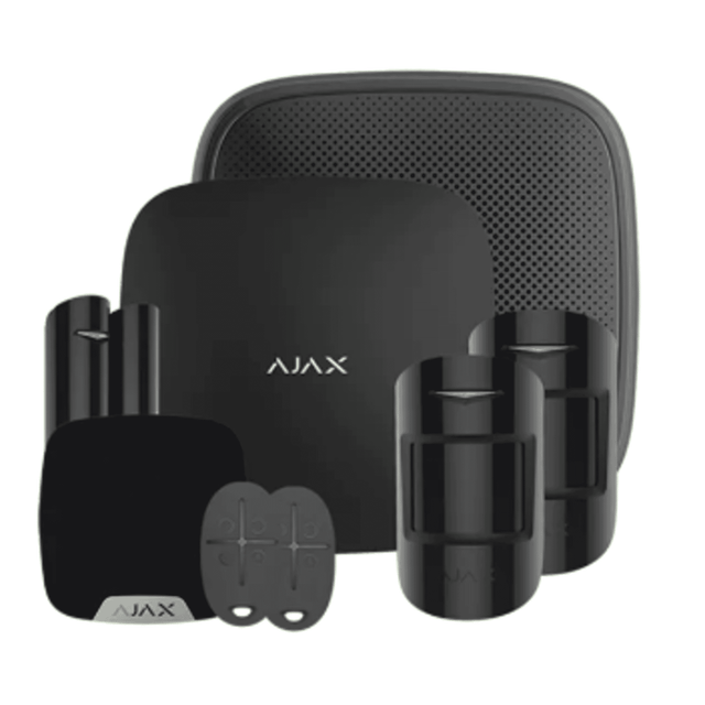 Ajax KIT2 S 90764.243.BL1, Hub2+2MPS+DPS+2SC+SS+HSS, Black