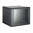 All-Rack CAB18WB550B 18U 550mm Deep Wall Mount Cabinet, Black