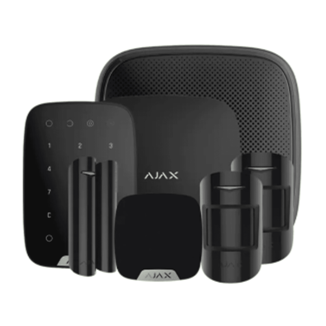 Ajax KIT 5 S 90770.246.BL1, Hub2+2MPS+DPS+KPPS+SS+HSS, Black