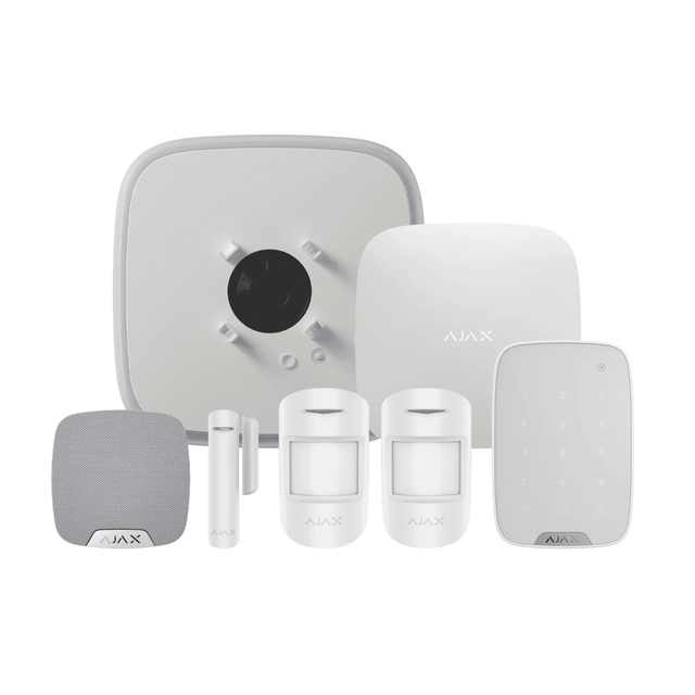 Ajax KIT18 S 107113.291.WH1, Hub2P+2MPS+DPS+SSDDS+HSS+KPPS, White