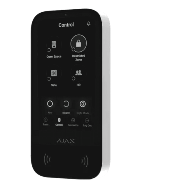Ajax KeyPad TouchScreen Fibra White - 81718.226.WH1