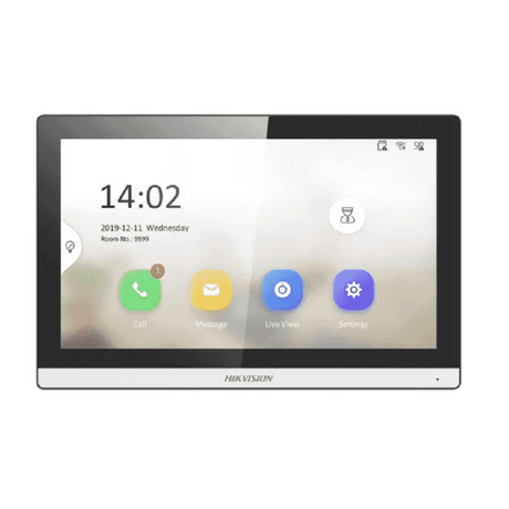 Hikvision DS-KH8381-WTE1 8" Indoor Video Intercom Station Touchscreen Android