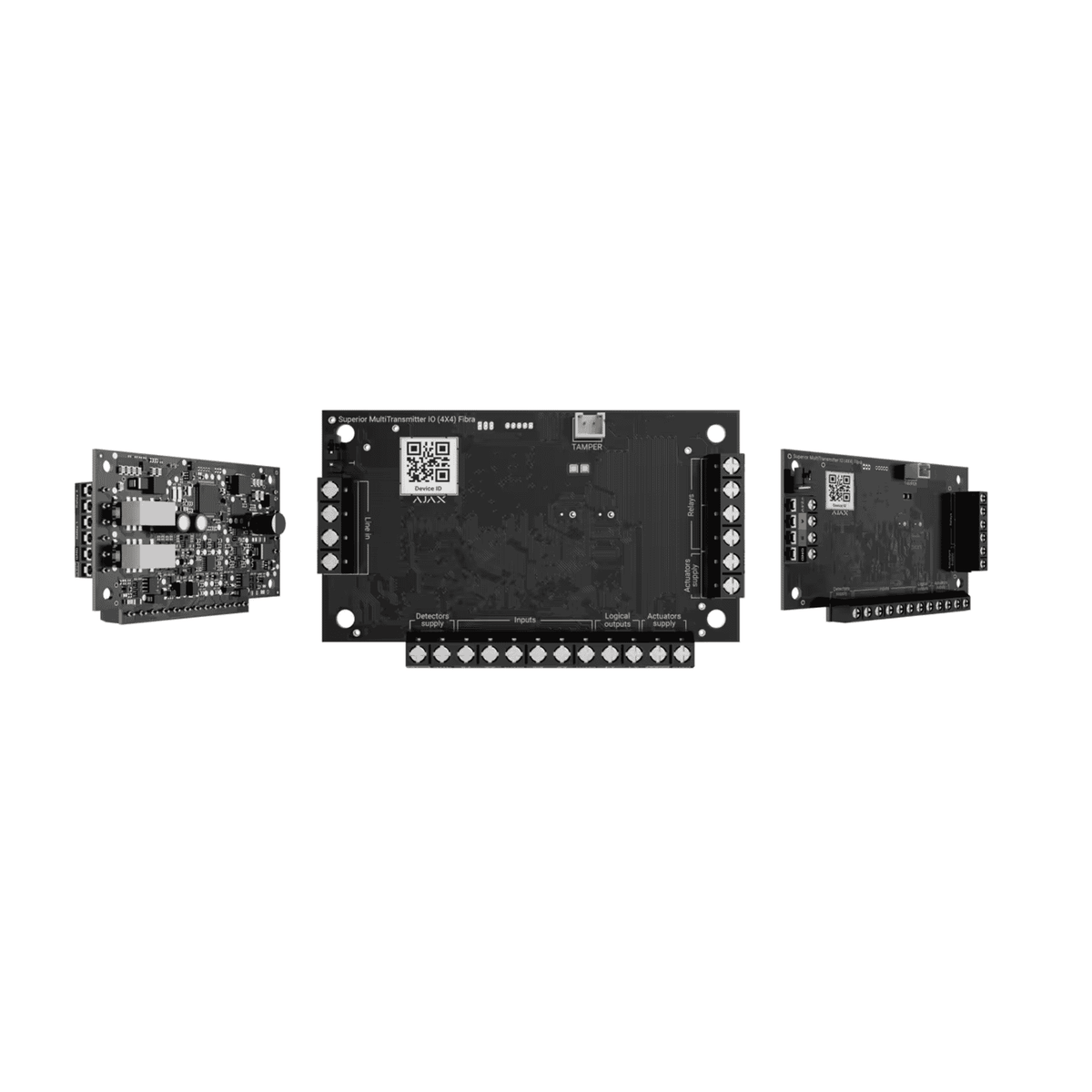 Ajax Superior MultiTransmitter IO (4X4) Fibra – 4 Inputs, 4 Outputs, Wired Integration Module