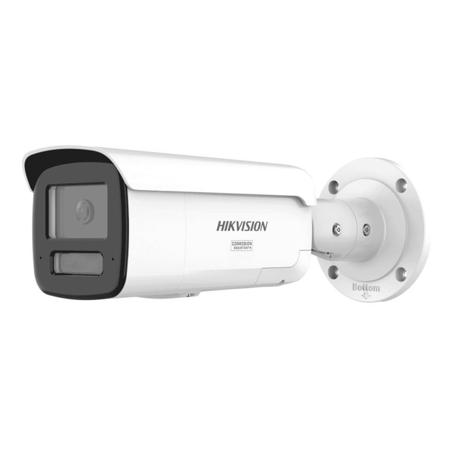 Hikvision DS-2CD2T47G3-LIS2UY/SL (2.8mm) 4MP Fixed Bullet Camera ColorVu 2-Way Audio