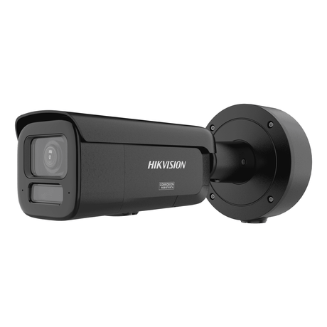 Hikvision DS-2CD2647G3-LIZS2UY/SL (2.8-12mm) 4MP Varifocal Bullet Camera ColorVu Siren Mic Speaker BLACK