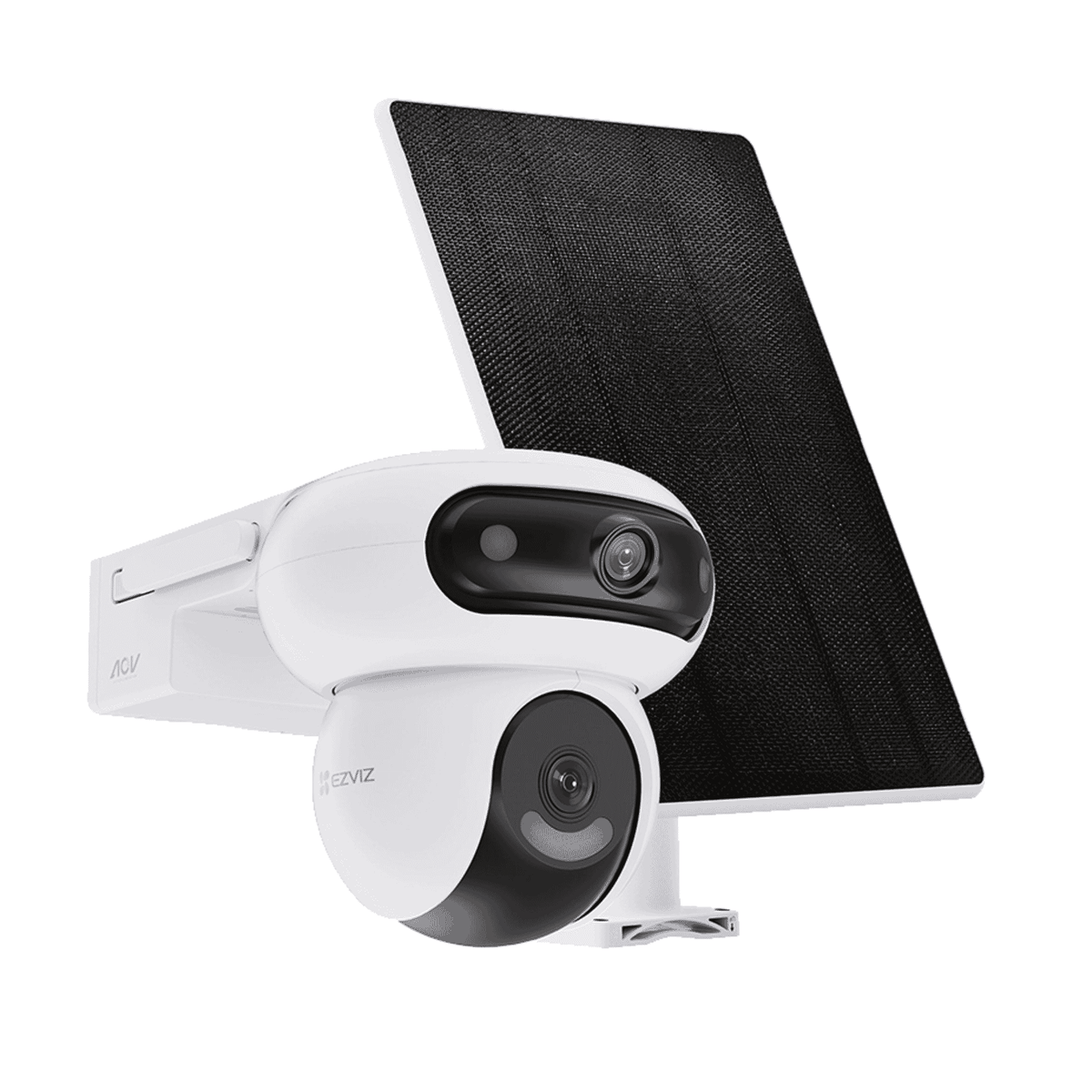 EZVIZ HB90 Dual-Lens Kit Dual-Lens Battery Camera, Comes with a Solar Panel
