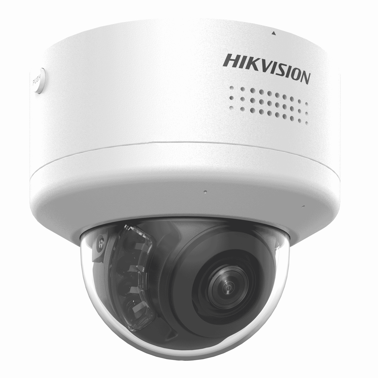 Hikvision DS-2CD2766G2H-IPTRZS2U/SL 6MP Varifocal Dome Camera AcuSense Motorised Zoom Siren Mic Speaker