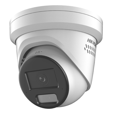 Hikvision DS-2CD2346G2H-IS2U/SL (2.8mm) 4MP Fixed Turret Camera AcuSense Siren Mic Speaker