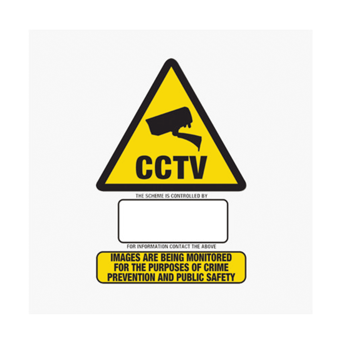 Haydon HAY-WSA5 - A5 Security Warning Sign