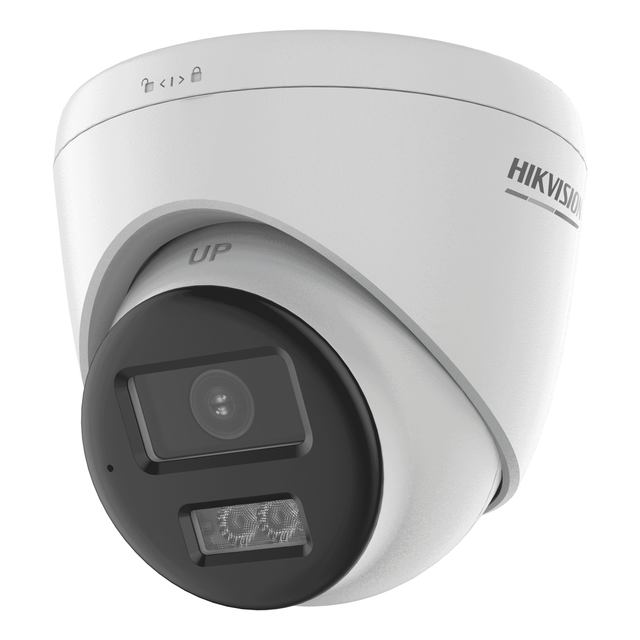 Hikvision DS-2CE72DF3T-LXTS (2.8mm) 2MP Fixed Turret Camera Smart Dual-Light Mic Siren