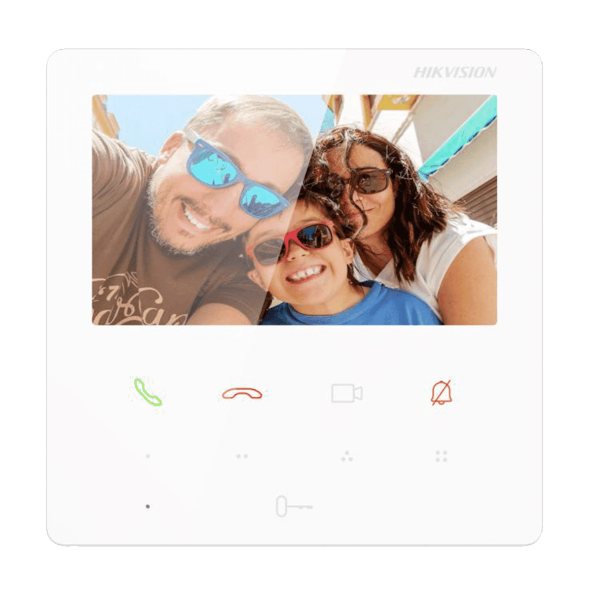 Hikvision DS-KH6110-WE1/White IP Video Intercom Indoor Station Screen