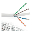 SFX Cables CAT5/PE/305M/WHITE CATEGORY 5E, 4PR UTP WHITE PE