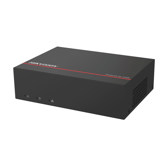 Hikvision IDS-E04HUHI-XB 4-Ch 5MP H.265 Acusense DVR with 1TB eSSD HDD