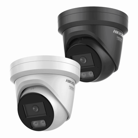 Hikvision DS-2CD2346G3-IZ2UY(2.8/4mm)BLACK - 4 MP ACUSENSE MOTORIZED VARIFOCAL TURRET NETWORK CAMERA BLACK